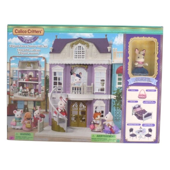 Calico Critters Elegant Town Manor Gift Set - Picture 1 of 15